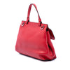 Gucci Small Calfskin Bamboo Daily Satchel Secondhand