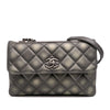 Secondhand Chanel Quilted Metallic Lambskin Trendy CC Flap