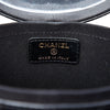 Chanel CC Quilted Lambskin Round Vanity Clutch With Chain Secondhand