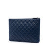 Chanel Medium Quilted Lambskin O Case Clutch Secondhand