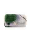 Celine Shearling Triomphe Chain Shoulder Bag Secondhand