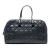 Dior Perforated Lambskin Cannage and Denim Malice Handbag Secondhand