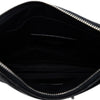 Saint Laurent Grain De Poudre Chevron Monogram Bill Pouch Secondhand