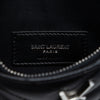 Saint Laurent Chevron Grain De Poudre Monogram Bill Pouch Secondhand