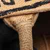 Dior Medium Jute Embroidered Book Tote Secondhand