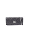 Chanel CC Quilted Caviar Clutch With Chain Secondhand