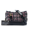 Secondhand Chanel Small Tweed and Lambskin Gabrielle Crossbody