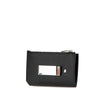 Secondhand Saint Laurent Grain de Poudre Fragments Zipped Card Case