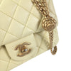 Chanel Mini Square Lambskin Sweet Camellia Flap Secondhand