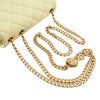 Chanel Mini Square Lambskin Sweet Camellia Flap Secondhand