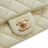 Chanel Mini Square Lambskin Sweet Camellia Flap Secondhand