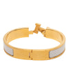 Hermès Narrow Enamel Clic H Bracelet PM Secondhand