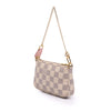 Secondhand Louis Vuitton Damier Azur Christmas Birds Mini Pochette Accessoires