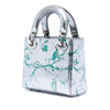 Dior Mini Metallic Lambskin Floral Printed Lady Dior Secondhand