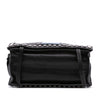 Prada Glace Calfskin Studded Etiquette Flap Secondhand