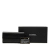 Chanel CC Goatskin Gusset Flap Long Wallet Secondhand