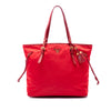 Prada Saffiano Trimmed Tessuto Tote Secondhand