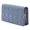 Dior Patent Cannage Lady Dior Wallet On Chain Secondhand