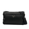 Prada Large Saffiano Trimmed Re Nylon Crossbody Secondhand