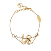 Louis Vuitton Gold Plated Brass LV & Me Love Bracelet Secondhand