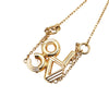 Louis Vuitton Gold Plated Brass LV & Me Love Bracelet Secondhand