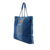 Chanel Printed Denim Shopping Tote Secondhand