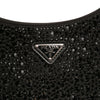 Prada Crystal Embellished Satin Cleo Shoulder Bag Secondhand