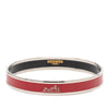 Hermès Narrow Caleche Enamel Bangle 70 Secondhand
