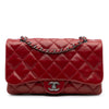 Chanel Medium Quilted Lambskin 3 Accordion Flap Secondhand