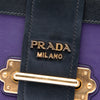 Prada Saffiano Trimmed City Calf Cahier Crossbody Secondhand