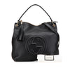 Gucci Large Pebbled Calfskin Soho Convertible Hobo Secondhand