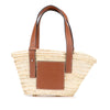 LOEWE Small Raffia Basket Tote Secondhand