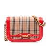 Burberry Haymarket Check Canvas 1983 Link Flap Secondhand