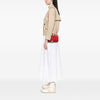 Chanel Small Chevron Wrinkled Calfskin Medallion Charm Surpique Flap Secondhand