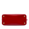 Prada Small Saffiano Vernice Promenade Satchel Secondhand