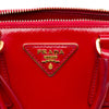 Prada Small Saffiano Vernice Promenade Satchel Secondhand