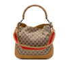 Gucci GG Canvas Bamboo Web Satchel Secondhand