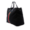 Gucci Canvas Techno Web Buckle Tote Secondhand
