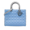 Dior Large Bicolor Lambskin Cannage Lady Dior Secondhand