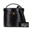 Chanel CC Chevron Caviar Turnlock Vanity Bag Secondhand