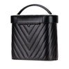 Chanel CC Chevron Caviar Turnlock Vanity Bag Secondhand