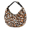 Fendi Small Leopard Print Pony Hair Fendigraphy Hobo Secondhand