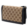 Gucci GG Canvas Lady Web Wallet On Strap Secondhand