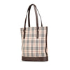 Burberry House Check Canvas Tote Secondhand