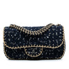 Chanel Quilted Tweed St Tropez Flap Secondhand