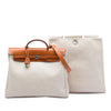 Hermès Toile Herbag Zip 39 Secondhand