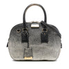 Burberry Small Ombre Metallic Grained Calfskin Orchard Bowling Bag Secondhand