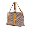 Gucci Medium GG Canvas Bamboo Libeccio Tote Secondhand