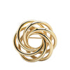 Tiffany 14K Yellow Gold Twist Spiral Knot Brooch Secondhand