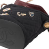 Chanel Paris Hamburg Quilted Wool Coco Sailor Charms Bucket Bag Secondhand